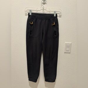 REI Black Jogger Pants with Yellow Drawstring Size Kids Small